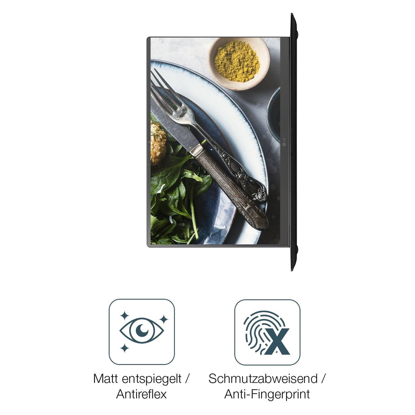 2x Schutzfolie matt für LG gram Pro 16 2025 Displa (4)