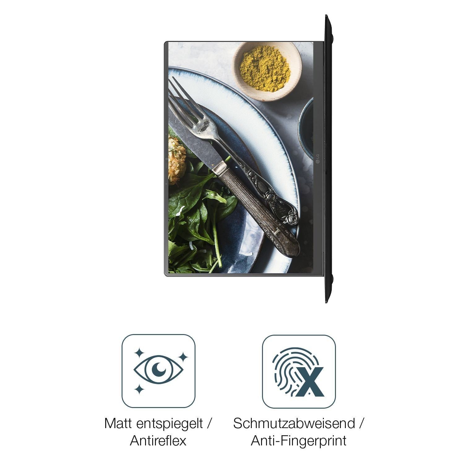 2x Schutzfolie matt für LG gram Pro 16 2025 Displa (4)