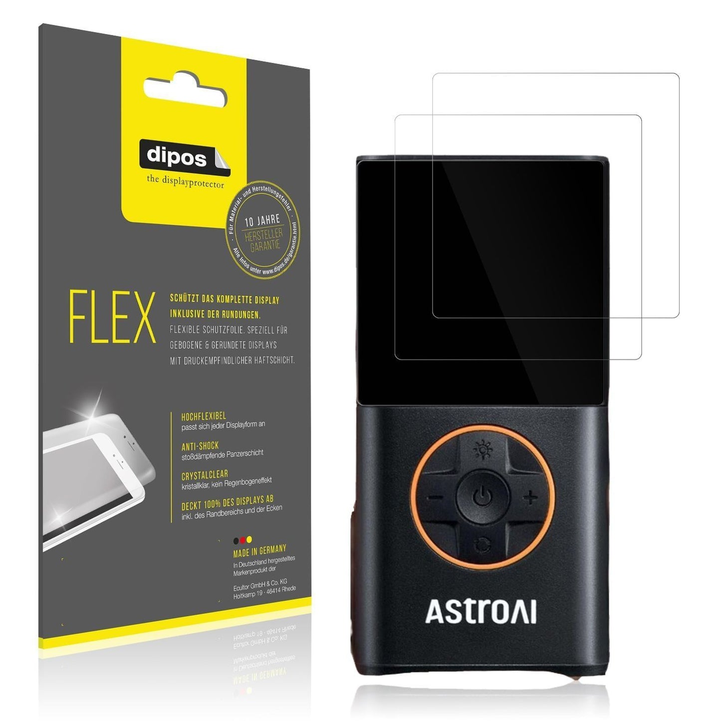 2x 3D Full Cover Schutzfolie für AstroAi Kabellose (1)