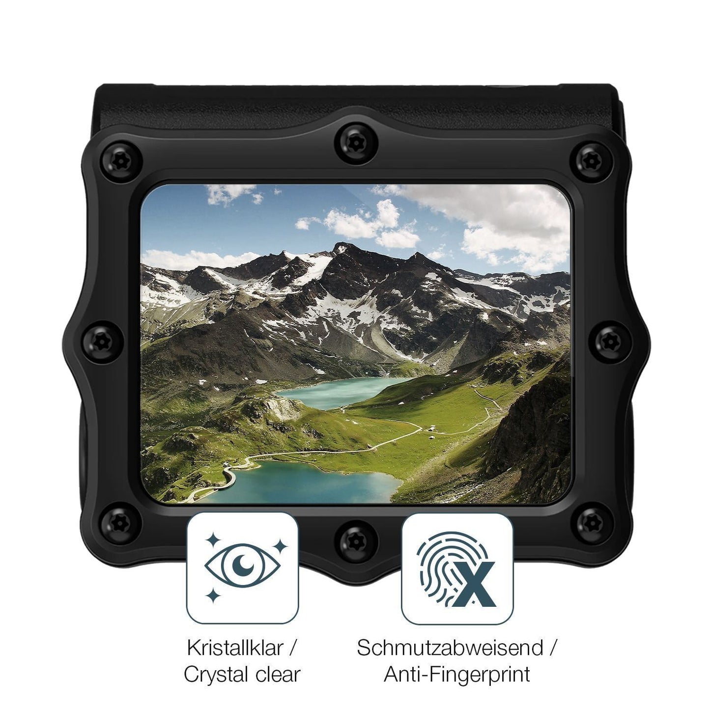 2x Schutzfolie klar für Shearwater Perdix 2 Displa (4)