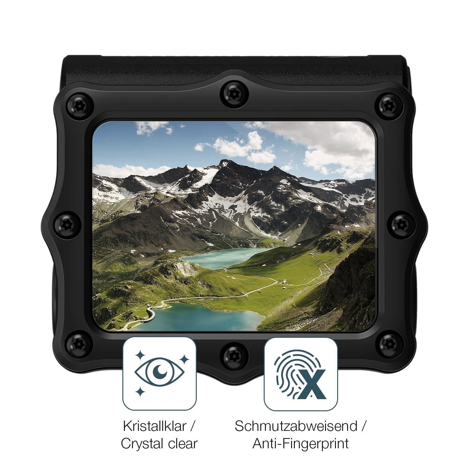 2x Schutzfolie klar für Shearwater Perdix 2 Displa (4)