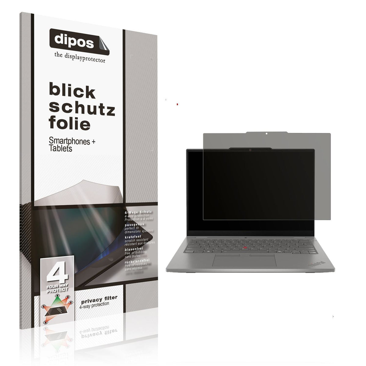 Blickschutzfolie für Lenovo ThinkPad L13 Gen 6 mat (1)