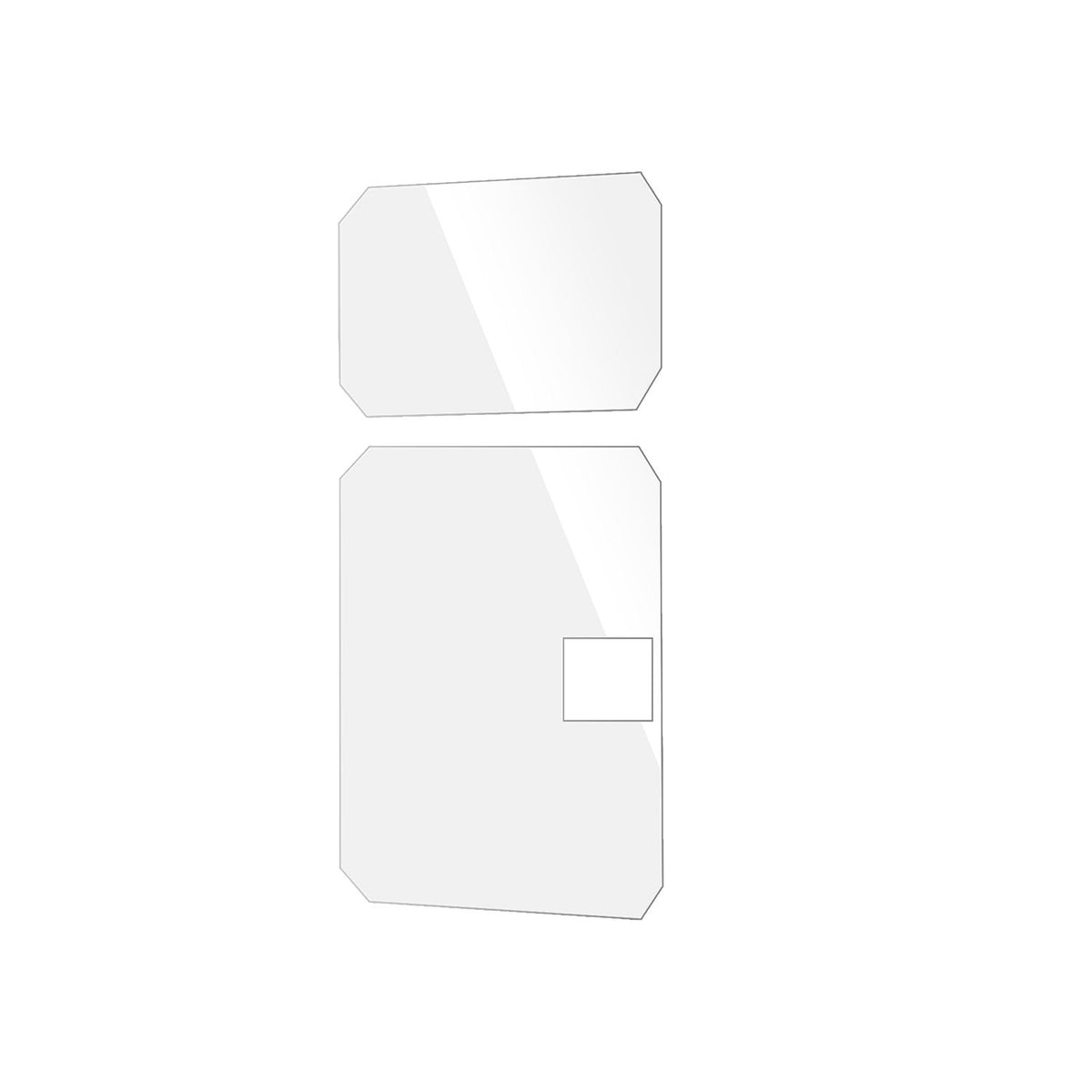 2x Schutzfolie klar für SKyRc D750 Display-Schutzf (3)