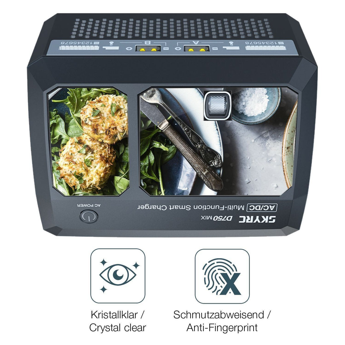 2x Schutzfolie klar für SKyRc D750 Display-Schutzf (4)
