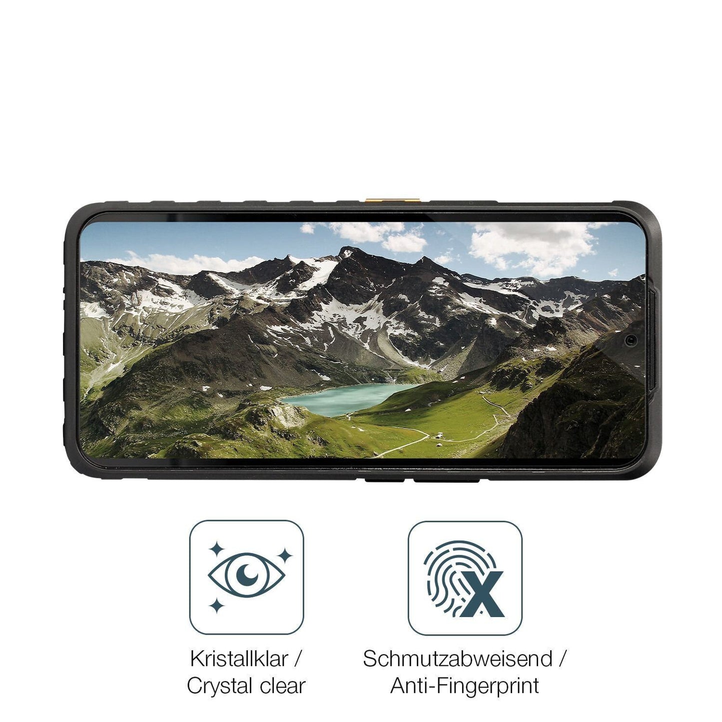 2x 9H Schutzfolie für CAT S53 Panzerfolie (5)