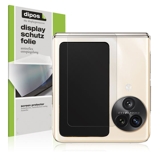 4x Schutzfolie matt für Oppo Find N3 Flip Aussense (1)