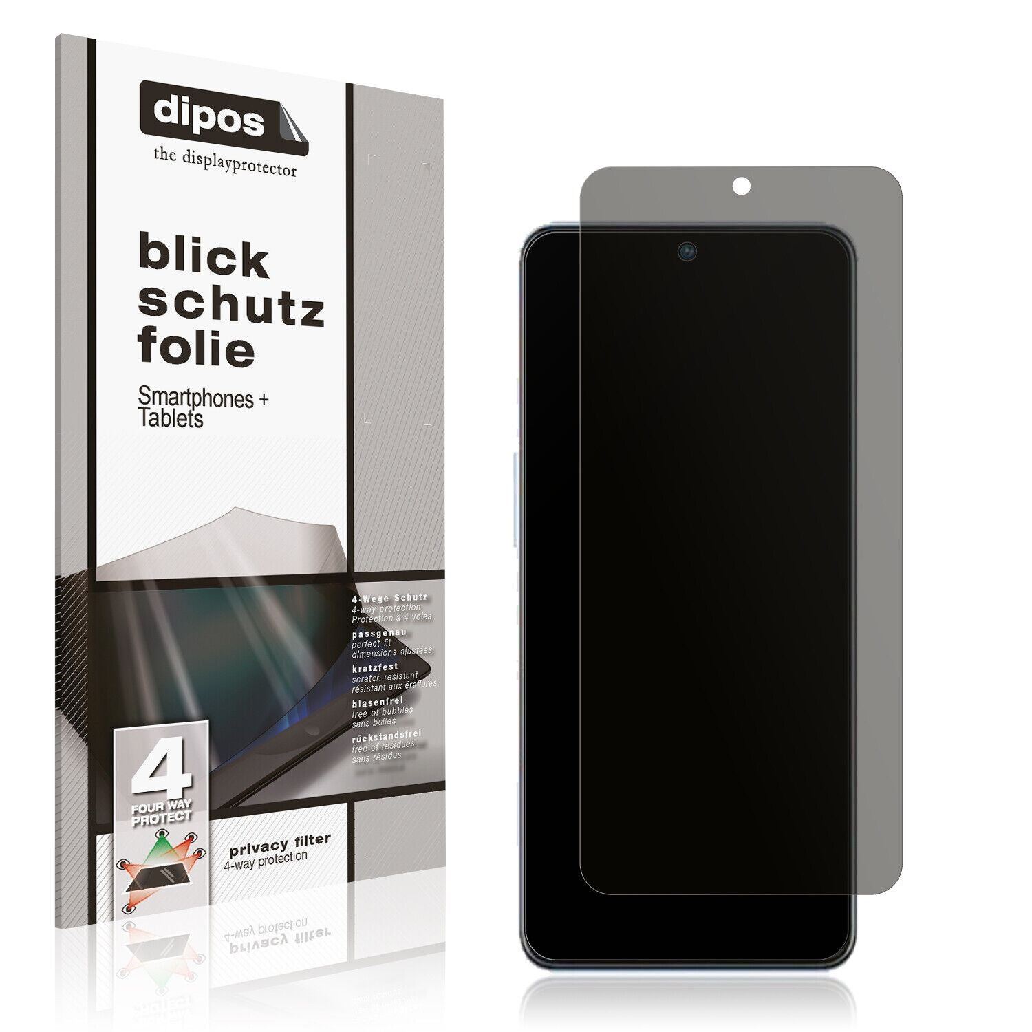 Blickschutzfolie für ZTE Axon 40 SE matt Schutzfol (1)