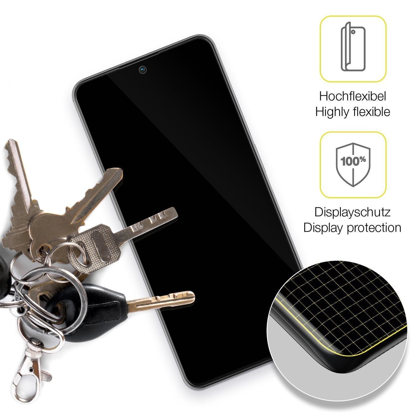 2x 3D Full Cover Schutzfolie für ZTE Blade V40s (3)