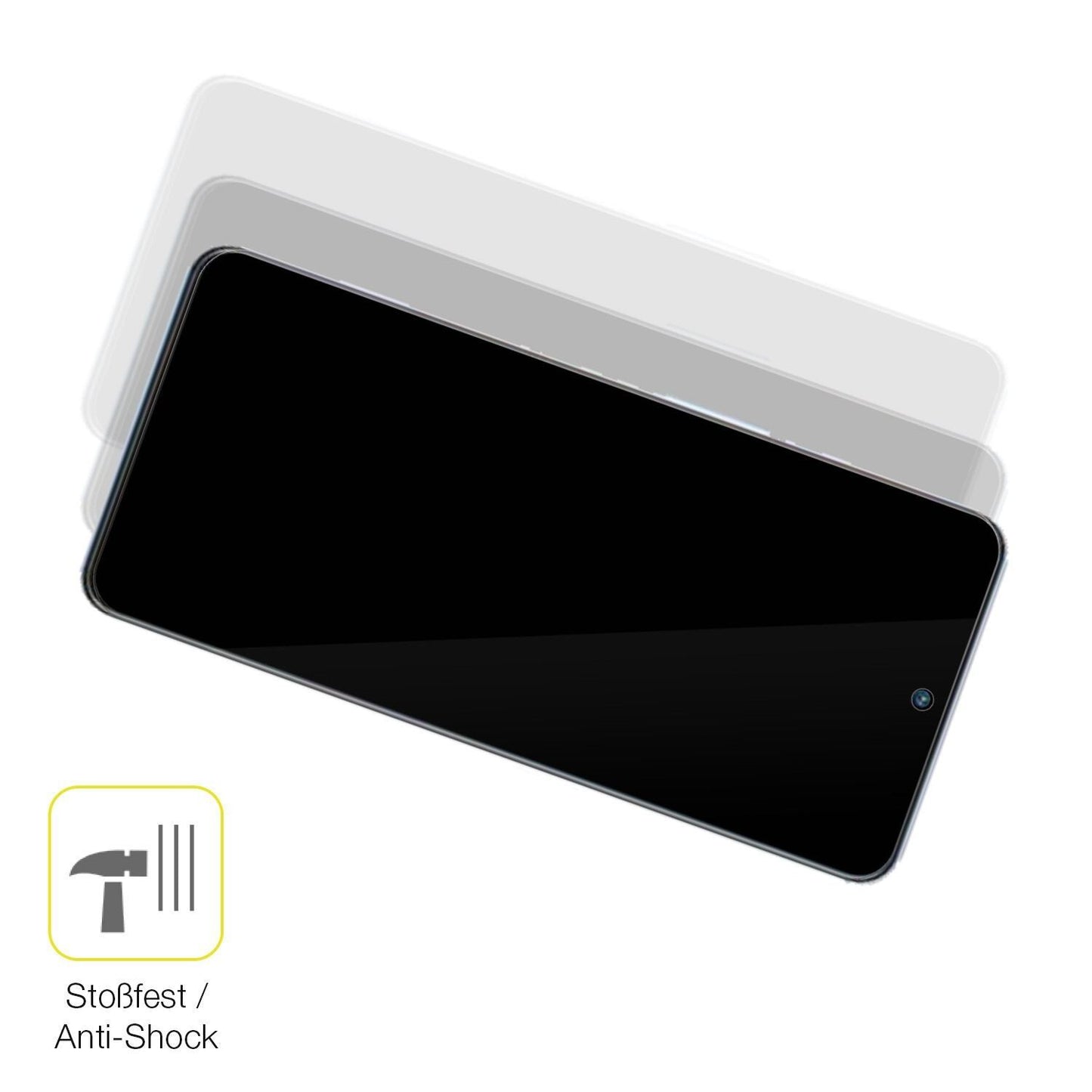 2x 3D Full Cover Schutzfolie für ZTE Axon 40 SE (4)