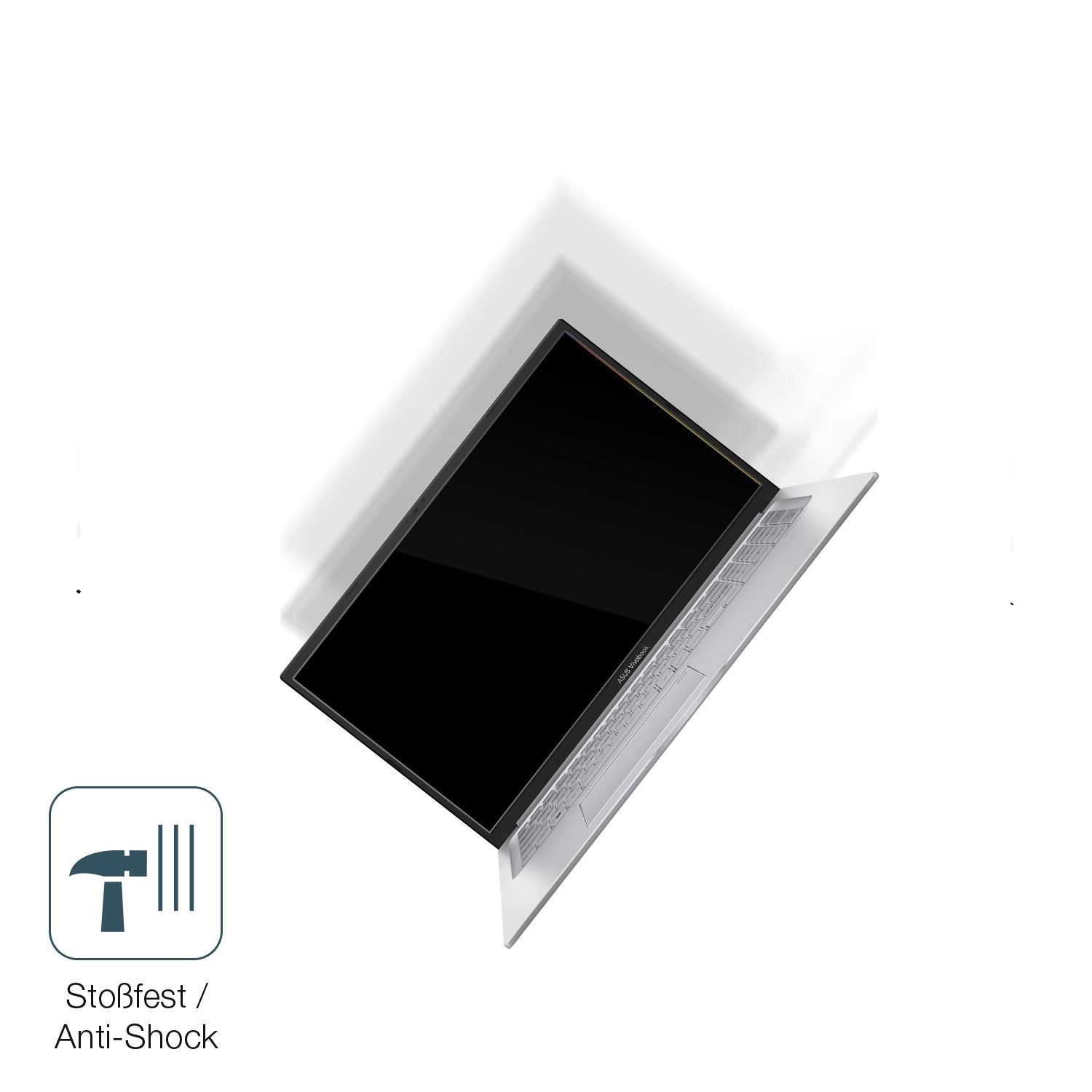 2x 9H Schutzfolie für ASUS 17.3 Zoll i1355U Panzer (4)