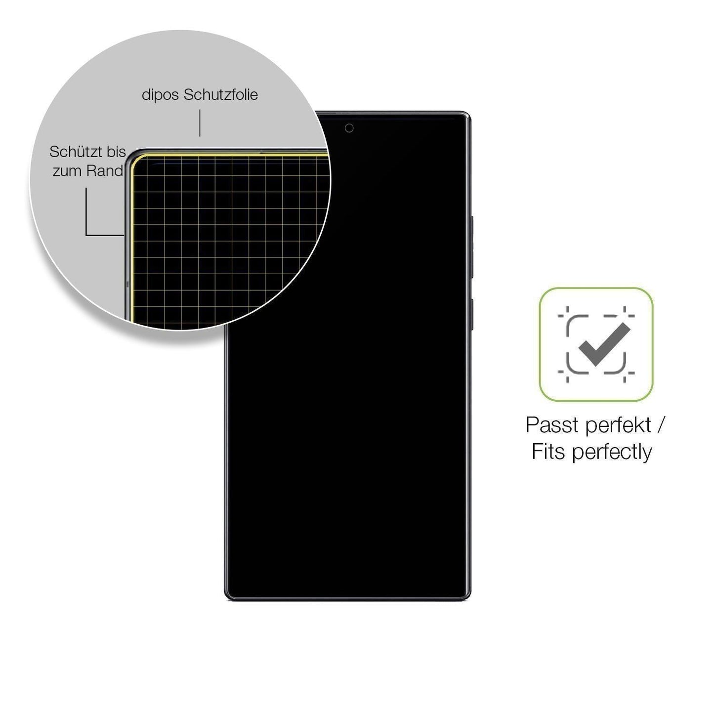 2x Full Cover Schutzfolie matt für Nubia Z80 Ultra (6)