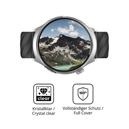 2x 3D Full Cover Schutzfolie für Knauermann Pro 4  (5)