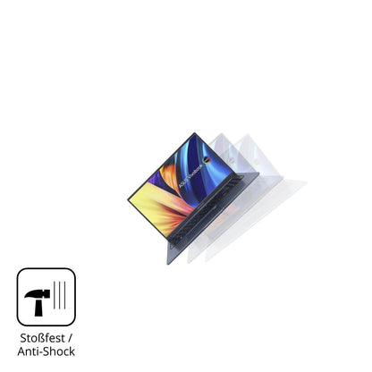 2x 9H Schutzfolie matt für ASUS Vivobook 15X Panze (4)