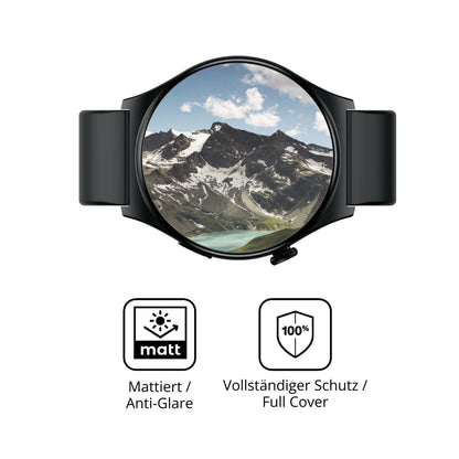 2x Full Cover Schutzfolie matt für Infinix Xwatch  (5)