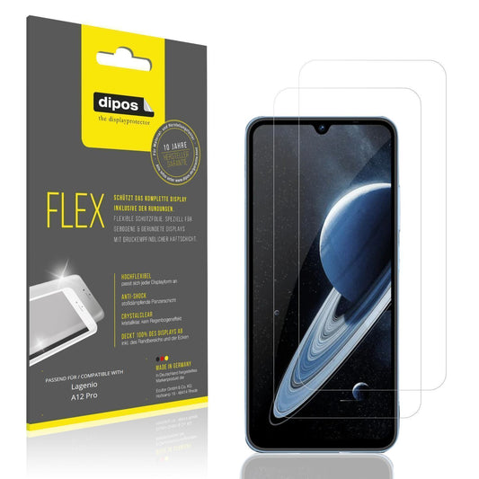 2x 3D Full Cover Schutzfolie für Lagenio A12 Pro (1)