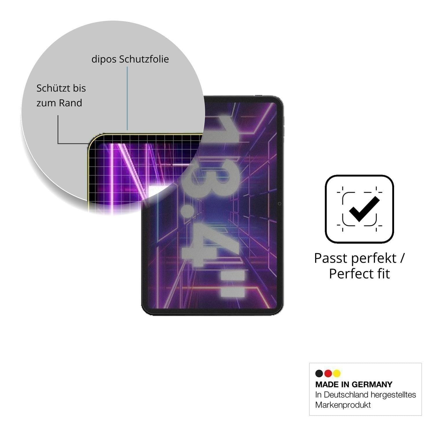 Blickschutzfolie für Tabwee T60 Pro 13.4 Zoll matt (4)