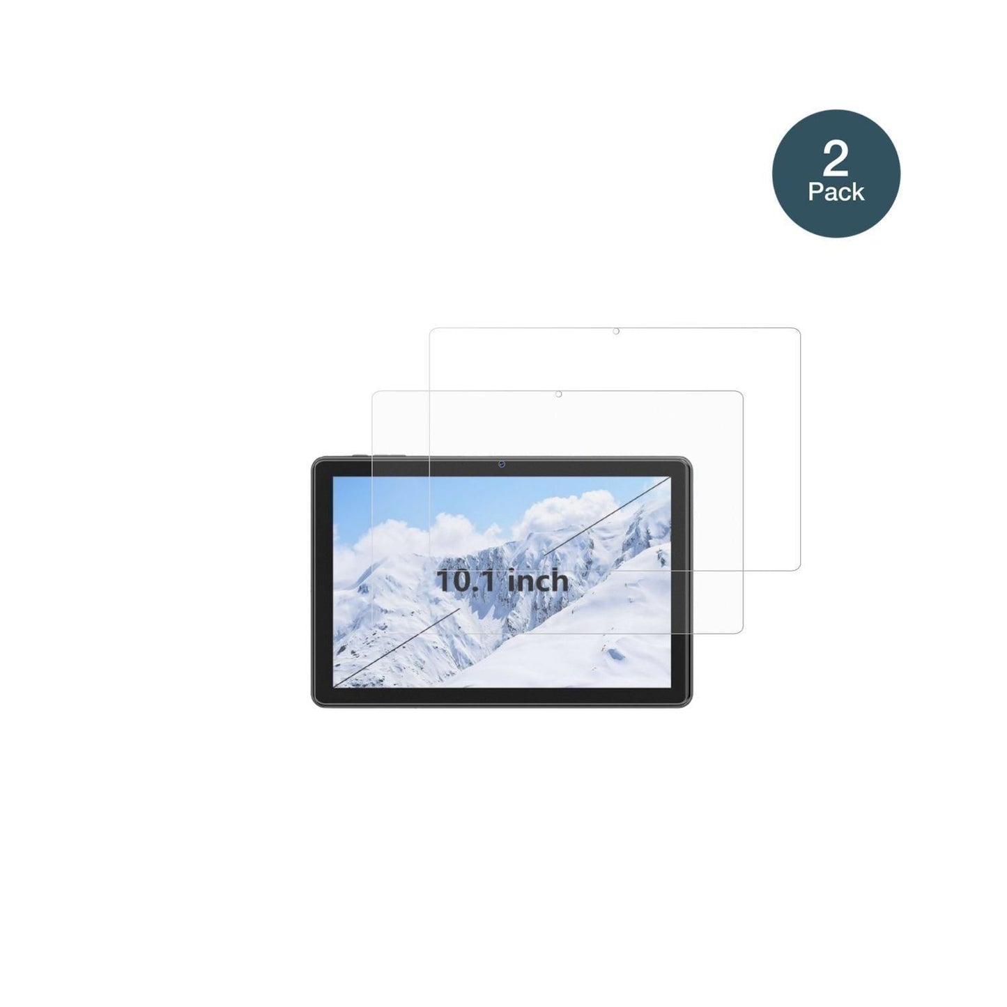 2x 9H Schutzfolie matt für Hasskya 10.1 Zoll Tab P (3)