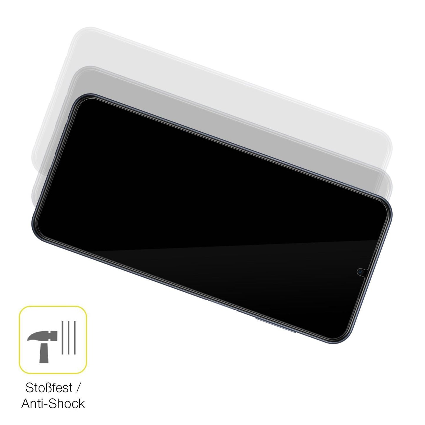 2x 3D Full Cover Schutzfolie für Samsung Galaxy M3 (4)