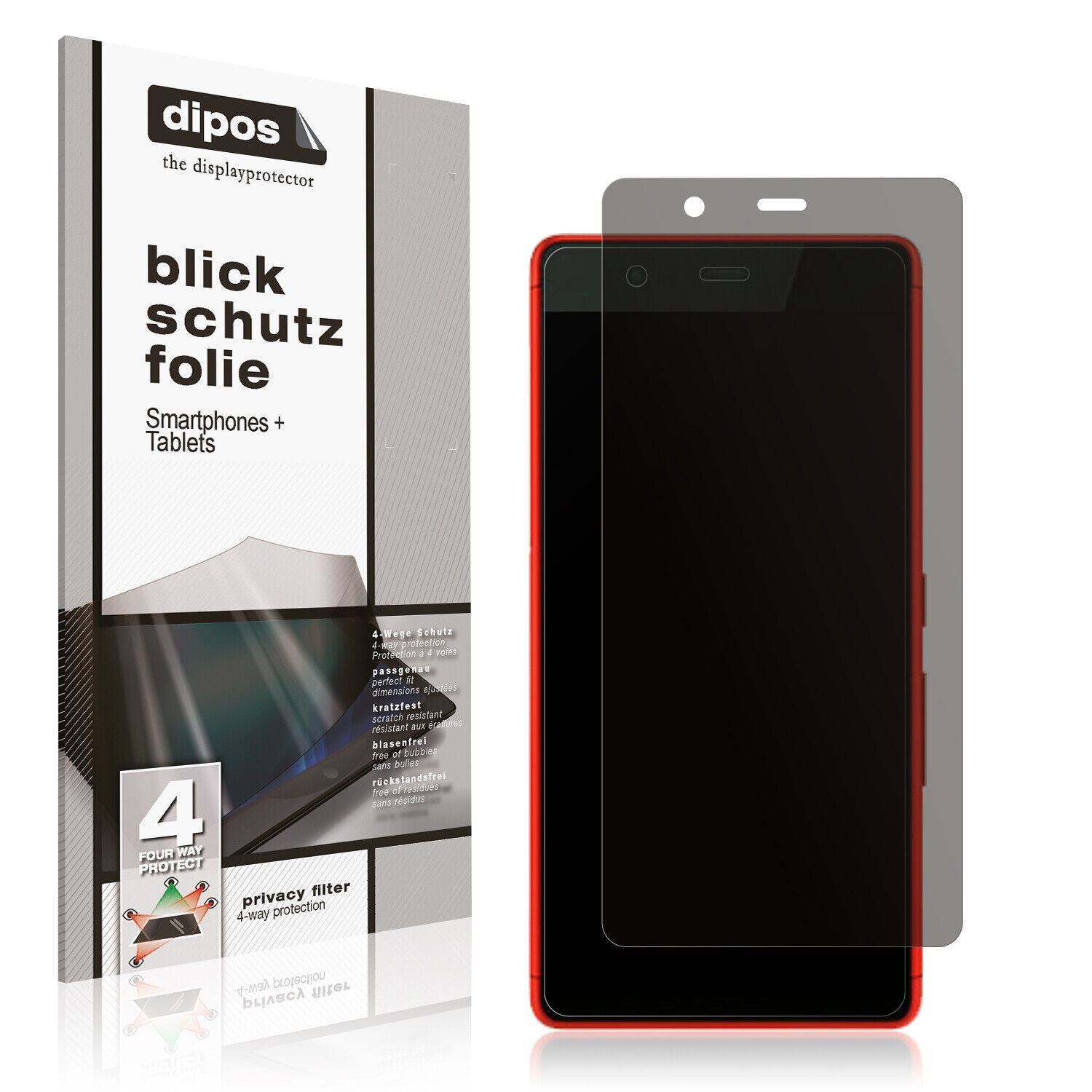 Blickschutzfolie für Fujitsu Arrows Be F-05J matt  (1)