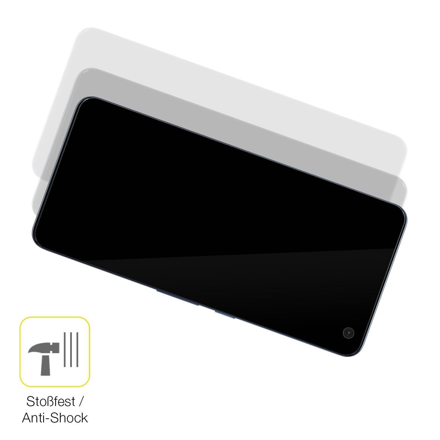 1x 3D Full Cover Schutzfolie für Fujitsu Arrows 5G (4)