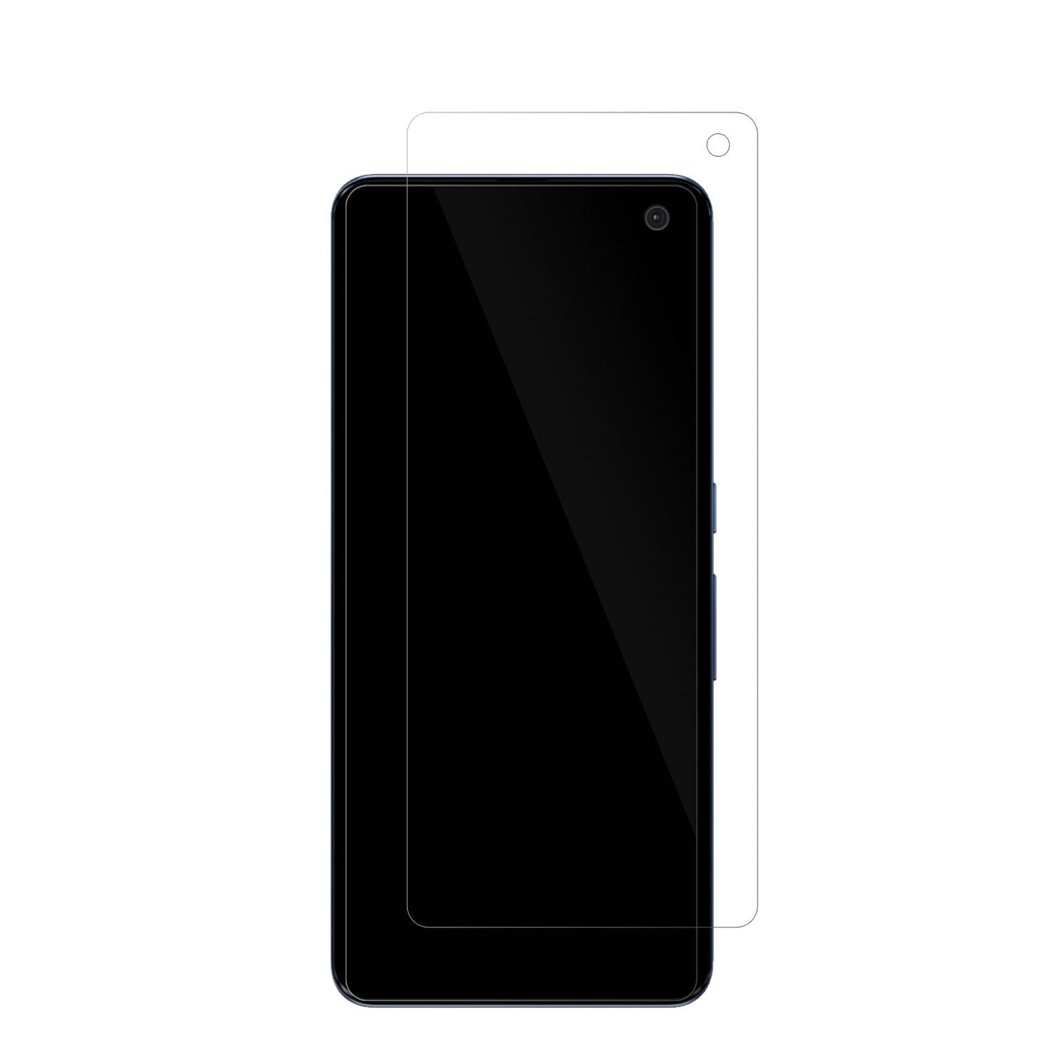 6x Schutzfolie klar für Fujitsu Arrows 5G F-51A Di (2)