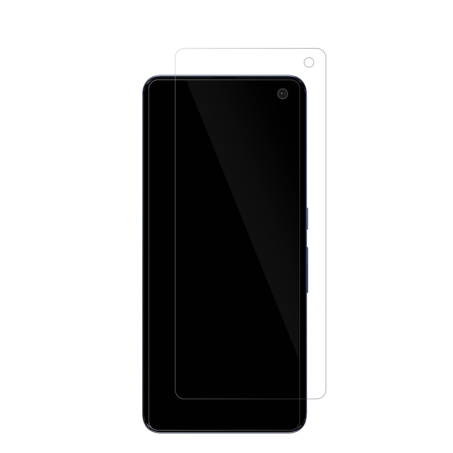 2x Schutzfolie klar für Fujitsu Arrows 5G F-51A Di (2)
