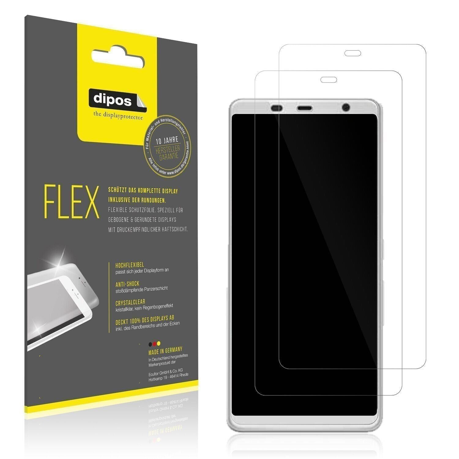 1x 3D Full Cover Schutzfolie für Fujitsu Arrows Be (1)