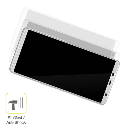 1x 3D Full Cover Schutzfolie für Fujitsu Arrows Be (4)