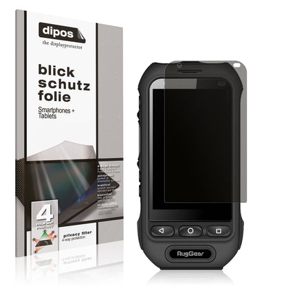 Blickschutzfolie für RugGear RG360 matt Schutzfoli (1)