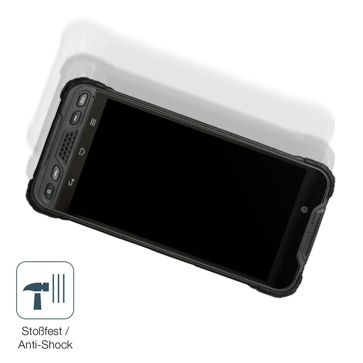 1x 9H Schutzfolie matt für Rugged UT12P Panzerfoli (4)
