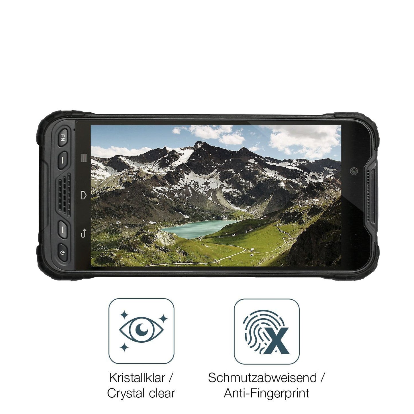 2x 9H Schutzfolie für Rugged UT12P Panzerfolie (5)
