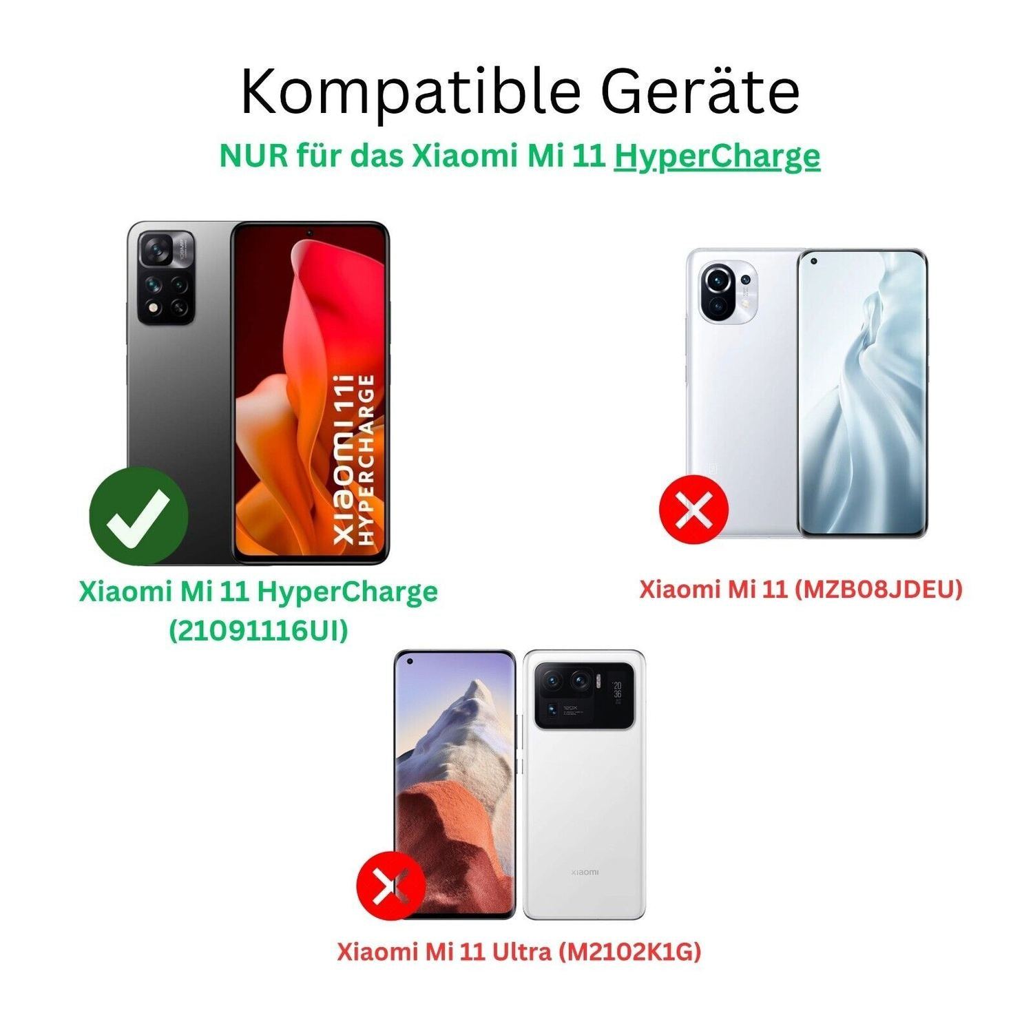 1x 3D Full Cover Schutzfolie für Xiaomi MI 11 Hype (2)