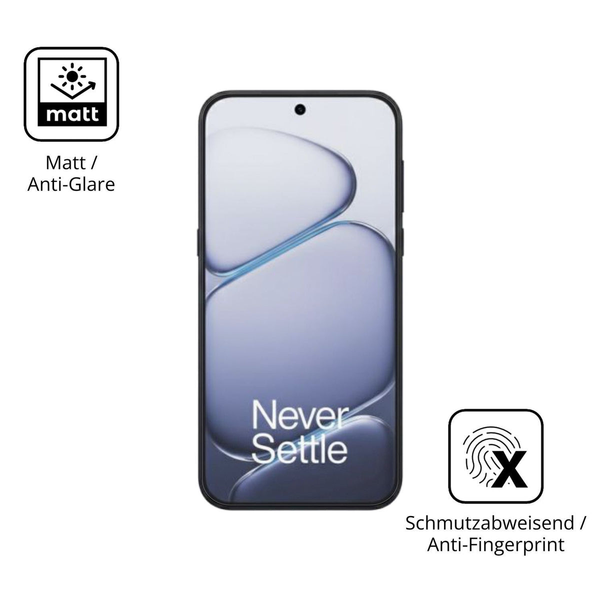 4x Schutzfolie matt für OnePlus Turbo 6 Display-Sc (5)