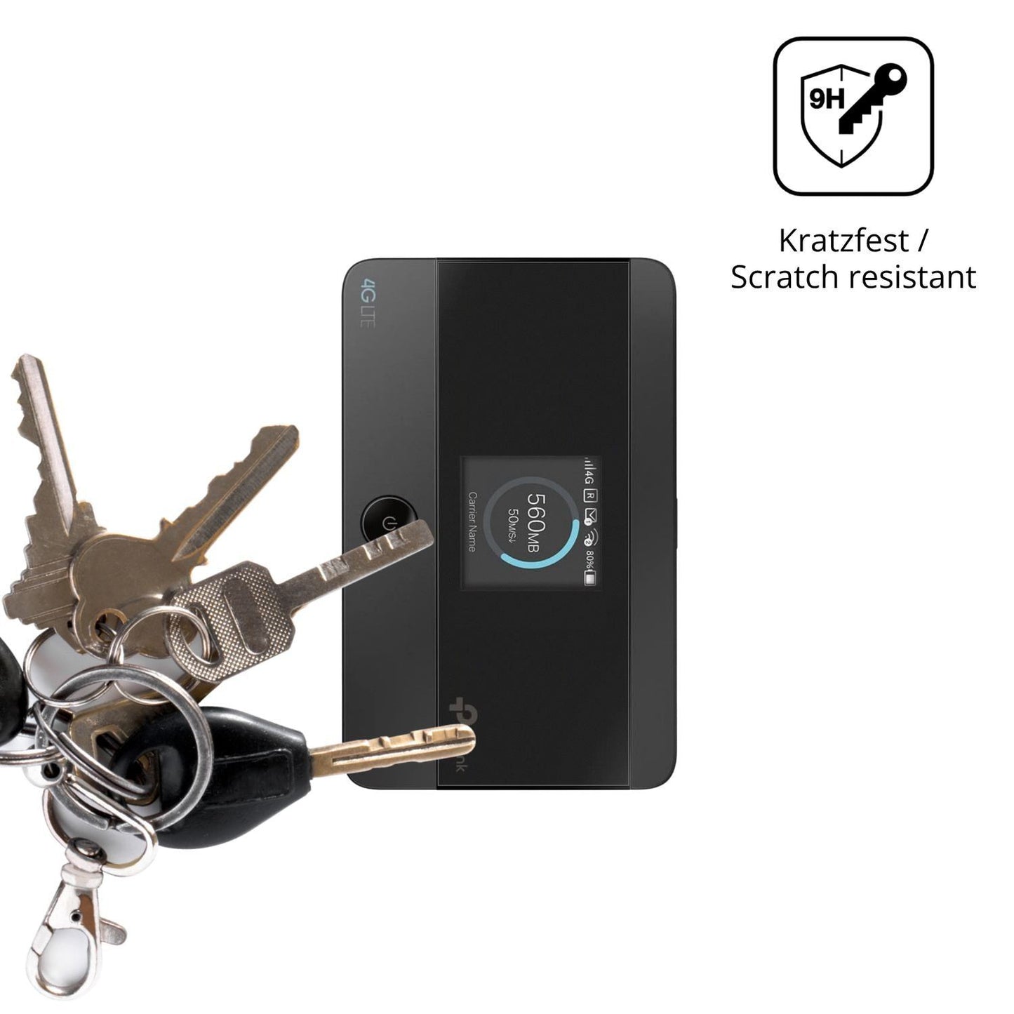 2x 9H Schutzfolie matt für TP-Link M7350 Panzerfol (3)