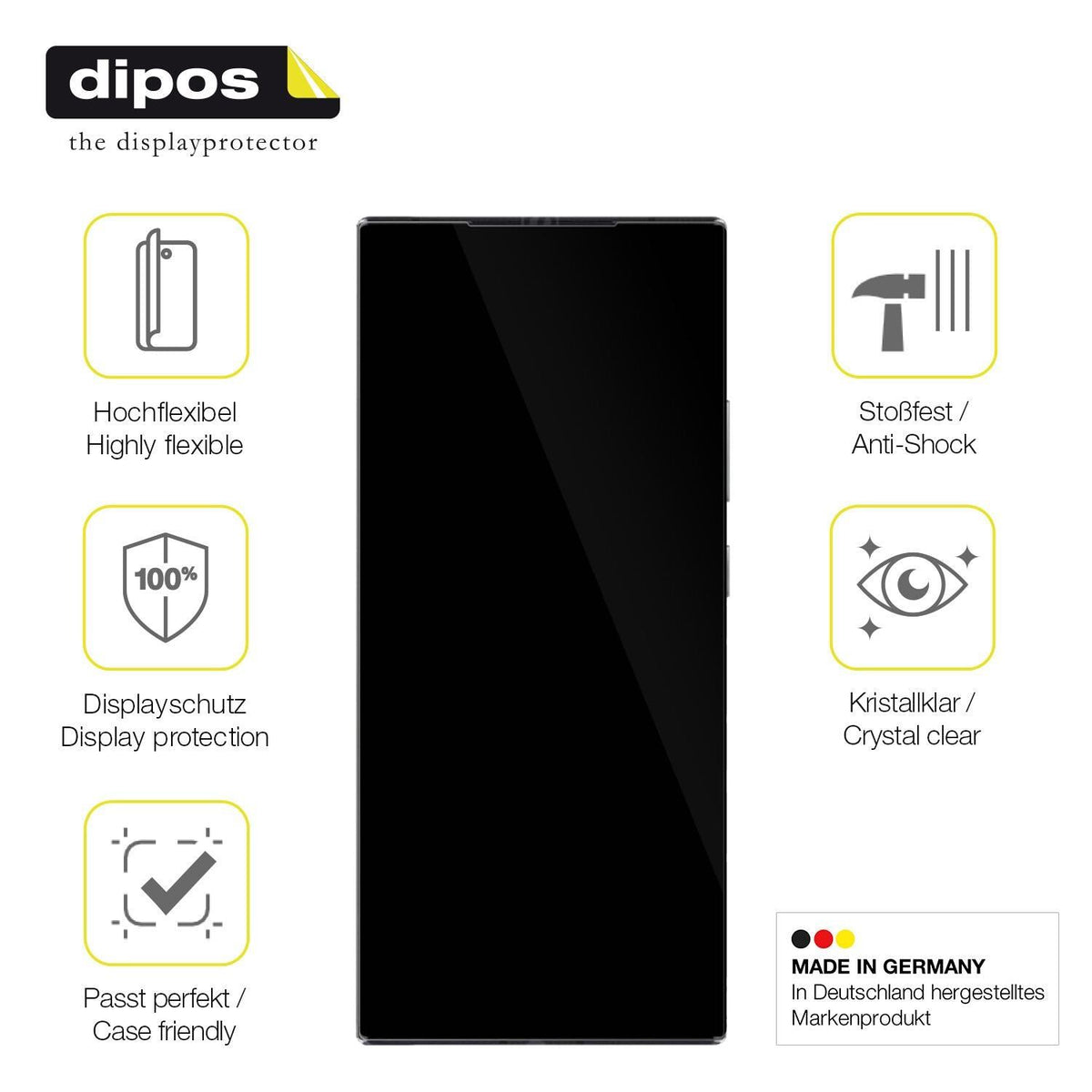 2x 3D Full Cover Schutzfolie für ZTE Axon 40 Ultra (7)