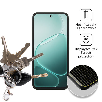 2x Full Cover Schutzfolie matt für Oppo A6v (3)