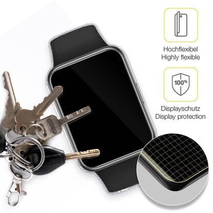 2x 3D Full Cover Schutzfolie für Huawei Watch Fit  (3)