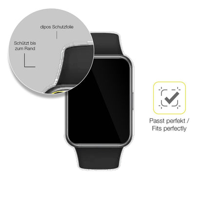 2x 3D Full Cover Schutzfolie für Huawei Watch Fit  (6)