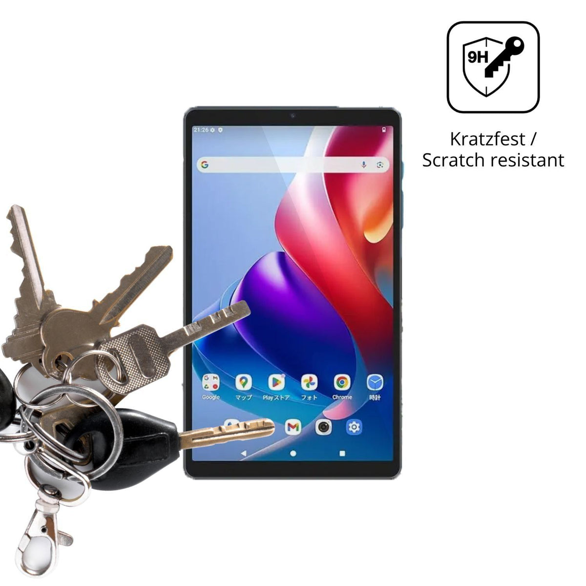 2x 9H Schutzfolie für Chuwi AuPad Mini 8.7 Zoll Pa (3)