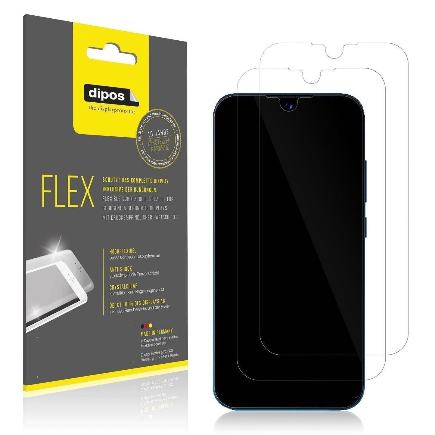 1x 3D Full Cover Schutzfolie für Benco Y30 (1)