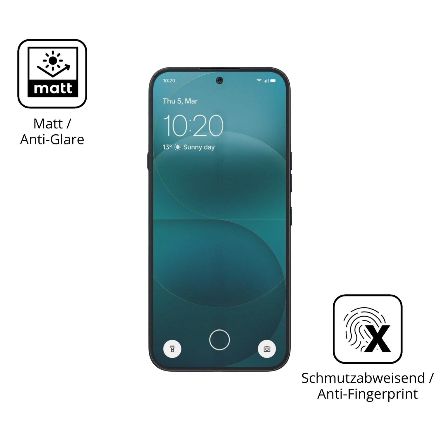 2x 9H Schutzfolie matt für Nothing Phone 4a Pro Pa (5)