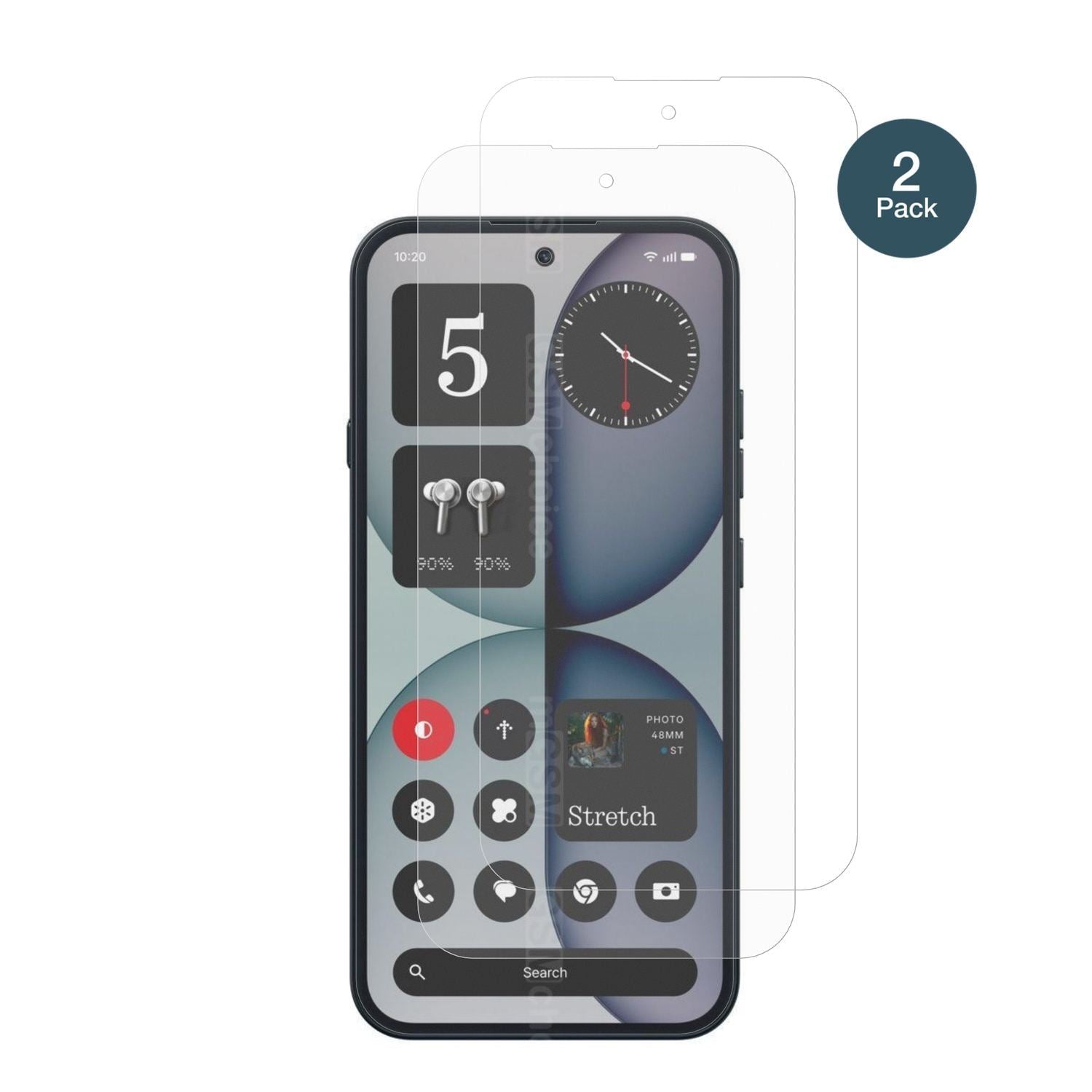 2x 9H Schutzfolie matt für Nothing Phone 4a Panzer (2)