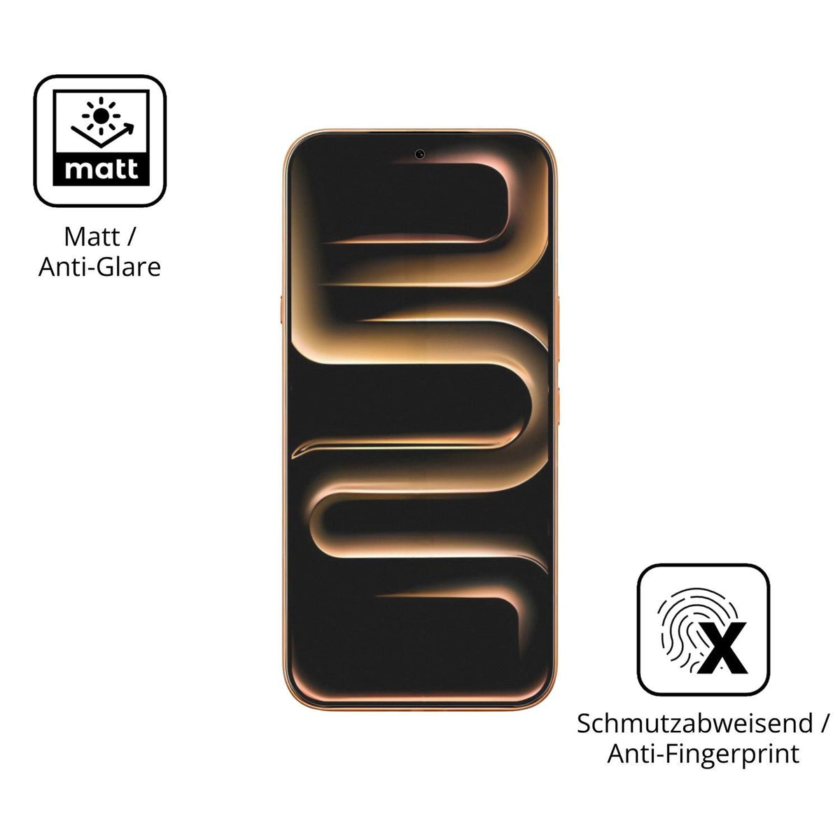 2x 9H Schutzfolie matt für Infinix Note 60 Pro Pan (5)