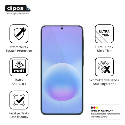 4x Schutzfolie matt für Samsung Galaxy A57 Display (7)