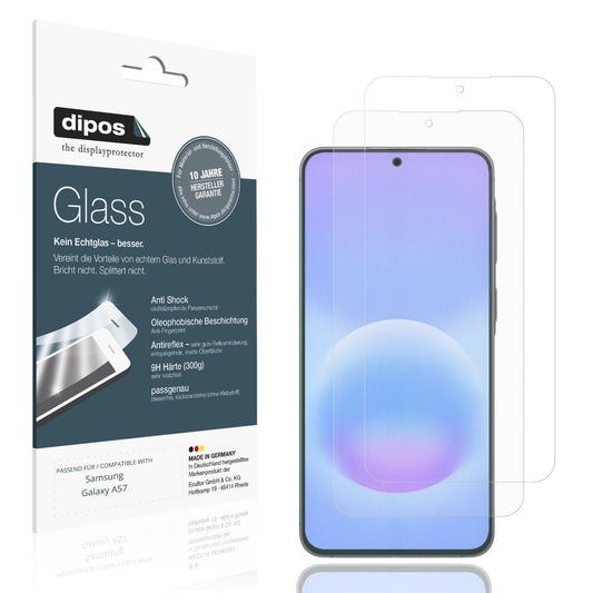 2x 9H Schutzfolie matt für Samsung Galaxy A57 Panz (1)
