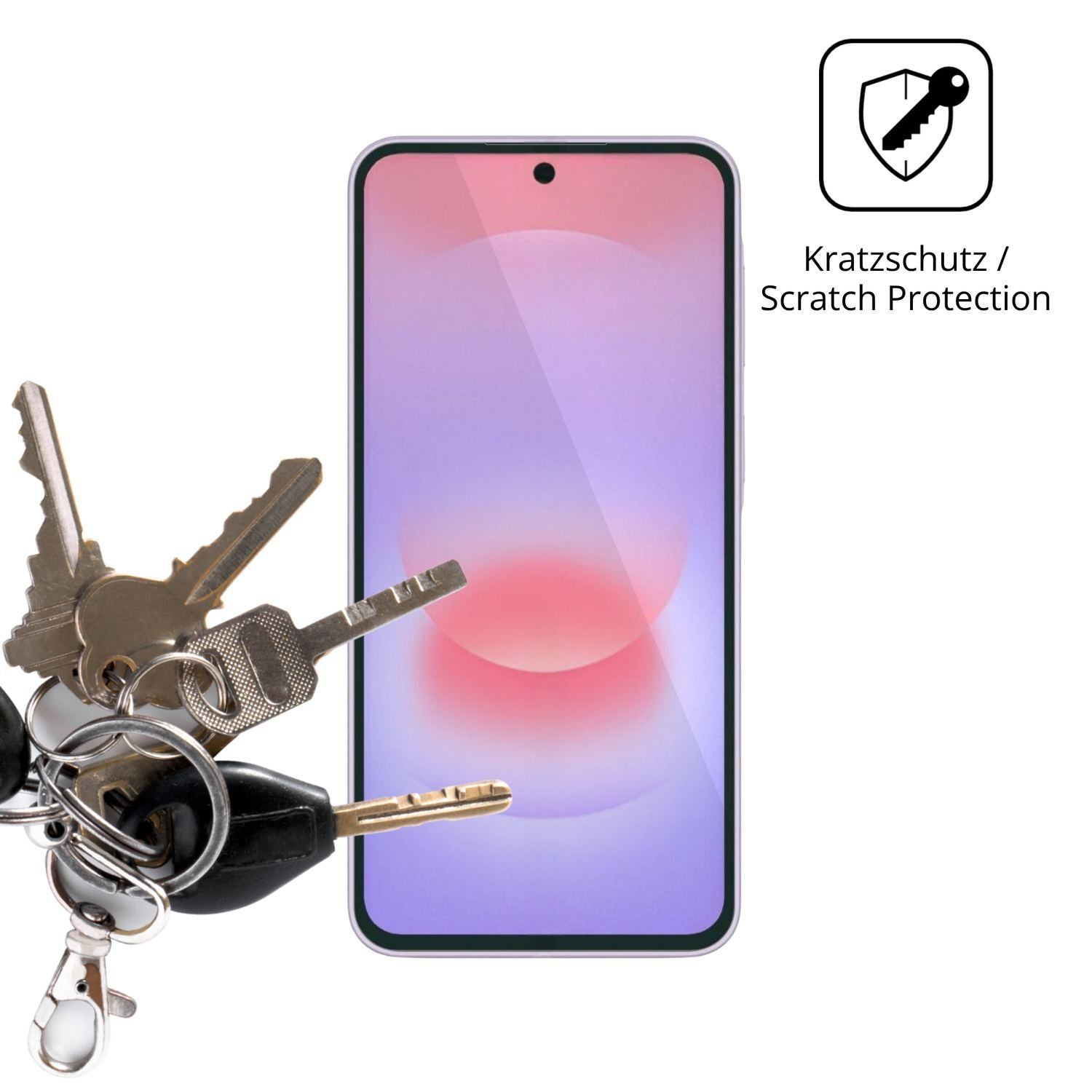 4x Schutzfolie klar für Samsung Galaxy A37 Display (4)