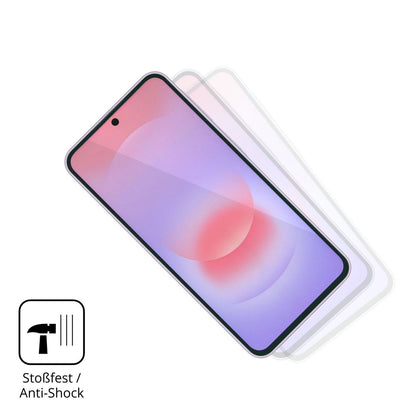 2x 9H Schutzfolie für Samsung Galaxy A37 Panzerfol (4)