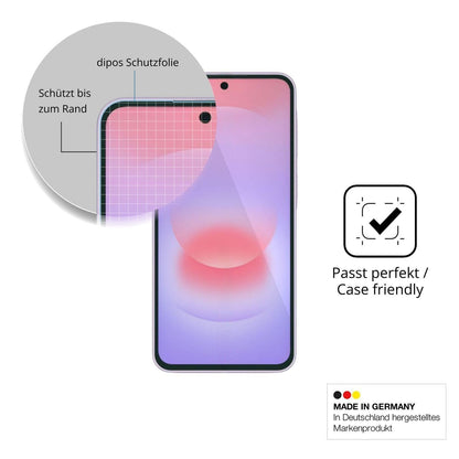 2x 9H Schutzfolie für Samsung Galaxy A37 Panzerfol (6)