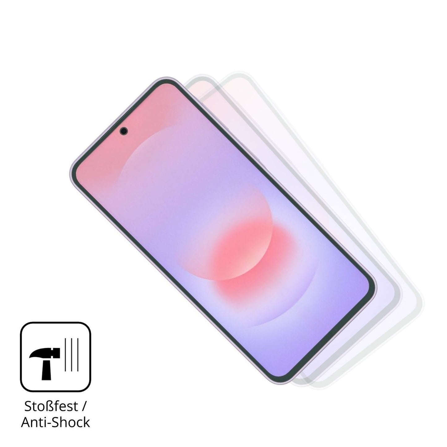 2x 9H Schutzfolie matt für Samsung Galaxy A37 Panz (4)