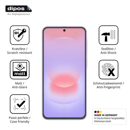 2x 9H Schutzfolie matt für Samsung Galaxy A37 Panz (7)